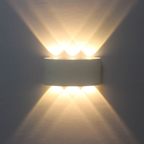 Eosnow AC85-265V Applique Murale Moderne Lumières LED Monté Vers Le Bas Éclairage Intérieur pour Chambre Balcon Couloir Couloir Escaliers