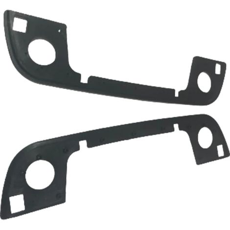 (Paire arrière - Chine continentale) Joints d'étanchéité en caoutchouc pour poignées de porte extérieures avant ou arrière, compatibles avec les BMW Série 3, 5 et 7 (E36, E34, E32). Accessoires auto. (1/4)