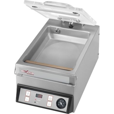 Machine sous vide couvercle bombé - 4 m3/h - Diverso