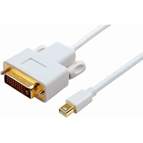 Câble Vidéo - DVI-D Double Lien - 2 m - Noir - Pour Connexion Écran PC Projecteur - 1 Pièce