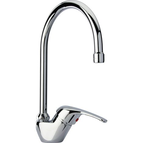 Grifo Mezclador De Caño Alto Para Lavabo Cocina Minerva (1/2)