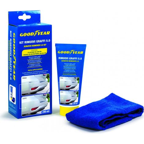 Kratzentferner 200 ml mit Mikrofaser‑Tuch, Goodyear