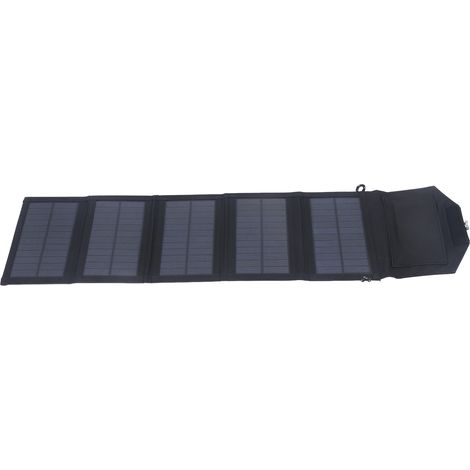 15W 5V Solarpanel mit zwei USB-Ausgängen, tragbar und faltbar, für den Außenbereich (1/5)