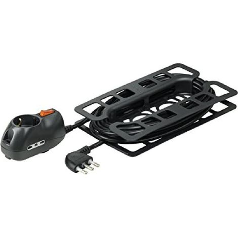 multiprise 3 m 3 sortie(s) CA Noir - Multiprises (3 m, 3 sortie(s) CA, Noir, 250 V, 16 A, Noir)