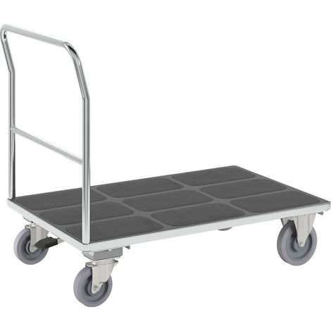 eurokraft pro, Chariot plate-forme, barre de poussée tubulaire