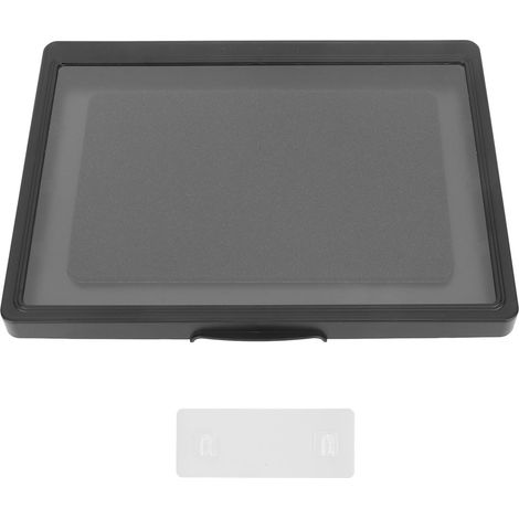 Soporte impermeable para ducha para smartphone/tablet – Negro – Giratorio 360° – Fácil instalación – Material: ABS/PET – 281 x 212 x 18 mm – Incluye soporte y adhesivo (1/5)