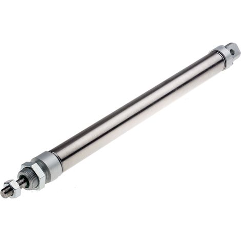 Vérin pneumatique miniature RS PRO Double Action , alésage de 25mm, course de 250mm ( Prix pour 1 ) (1/2)