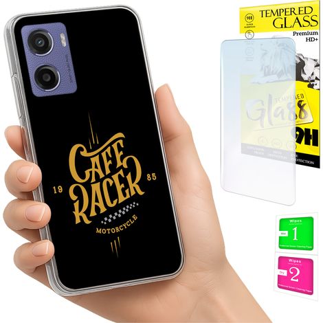 Funda para Motorola Moto E15 / Moto G05 con cubierta trasera y cristal 9H. (1/5)