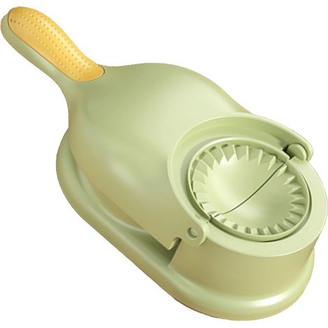 Machine à raviolis manuelle en PP, moule à raviolis, outil de bricolage pour la cuisine, vert