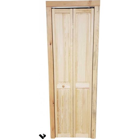Levigne – Tasseau en pin massif 210 cm – Section 75×45 mm – Chants arrondis pour encadrement de porte de placard – Recoupable à la scie