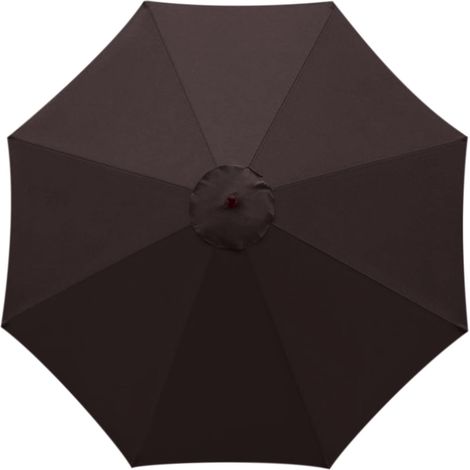Parasol Remplacement - Toile Pour Parasol Extérieur - Diamètre 300 cm - 8 Bâtons - Pour Jardin Plage Cour Arrière Marché - 1 Pièce (1/3)