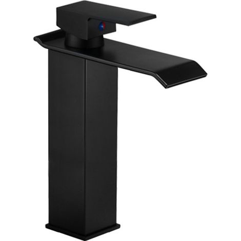 Mexen Apus grifo de lavabo, negro - 744700-70 (1/2)