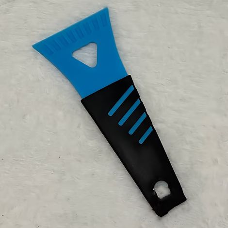Grattoir à glace robuste en PVC (1 pièce) avec outil de dégivrage automatique - Pelle à dégivrer non électrique, multi-usages pour voiture, congélateur, W (1/5)