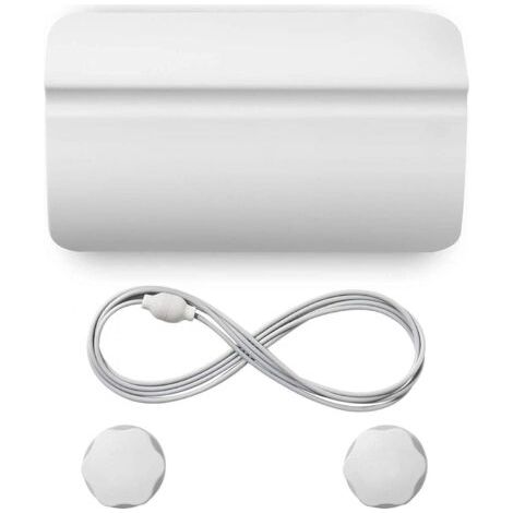 BUNTHAUS Blanc Ouverture de porte automatique pour animal domestique Pour dressage de chiens, chats, animaux domestiques Accès libre Salle de bain, chambre à coucher (1/5)