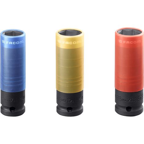 Facom NSI.3LPB IMPACT-Steckschluessel 1/2Z, Set 3-tlg