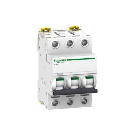Schneider A9F77363 3P 63A curve C circuit breaker Acti9 ic60n