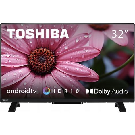 Toshiba 32WA2363DG Fernseher, 32 Zoll LCD, HD Ready, Android TV, 50 Hz, DVB-T2
