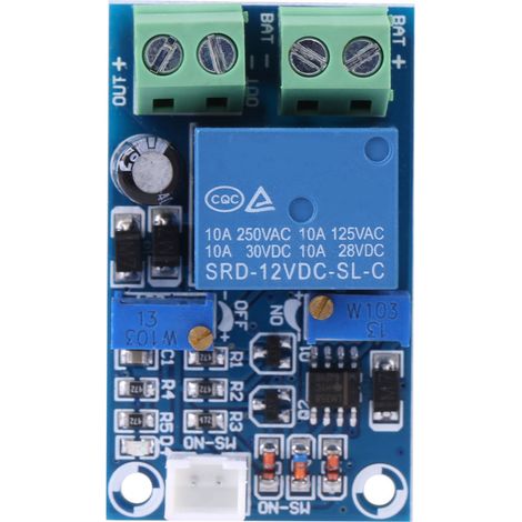 Module de protection contre la coupure basse tension de la batterie 12 V avec mise en marche automatique et récupération (1/5)