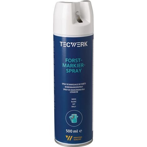 Forstmarkierspray weiß 500ml Spraydose TECWERK