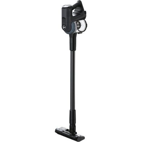 Hoover HF401P 011 Aspirateur balai Batterie Sec Cyclonique, EPA Sans sac 0,7 L 190 W Noir, Argent 2,5 Ah