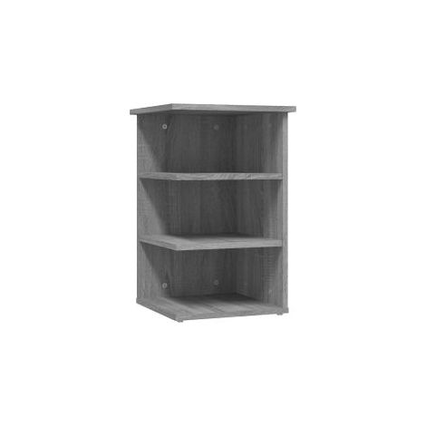 Armoire latérale Sonoma gris 35x35x55 Bois d'ingénierie (1/5)