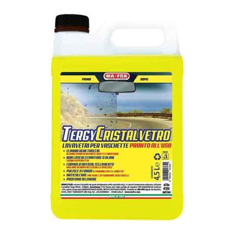 LAVAVETRI PRONTO ALL'USO 'TERGY' MA-FRA 4500 ml - MA-FRA
