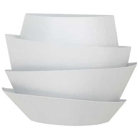 Applique murale intérieure, lampe murale design Wave Light avec 2 ampoules LED G9 Lumière chaude (1/5)