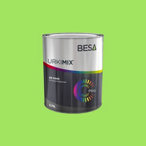 Pot de Peinture Polyuréthane / bi composant Pantone 374 U  Satin - 15 kg