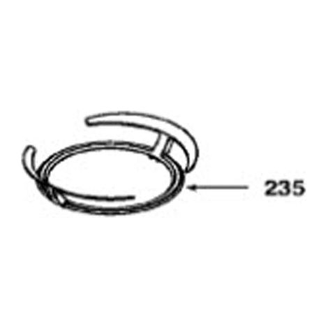 SUPPORT WOK pour TABLE DE CUISSON DE DIETRICH - 72X5876