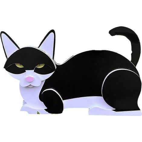 Pots de fleurs en forme de chat, contenants de fleurs de jardin, décorations animales, C-- (1/5)