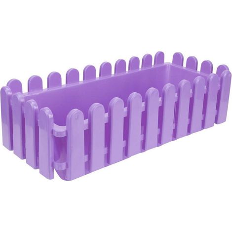 Rechteckiger Sukkulenten-Pflanztopf Fensterbank Blumentopf Violett Harz (1/5)