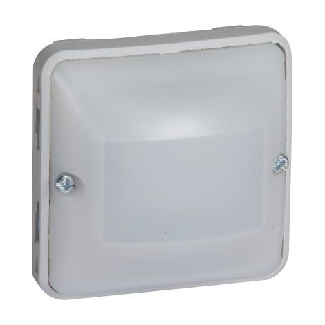 Legrand 069522 Motion Sensor for All Types of Lights with 3-Wire Neutral, Plexo Modular, Gray
