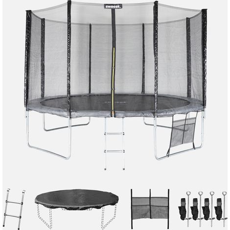 Cama elástica 370cm con pack de accesorios (1/5)