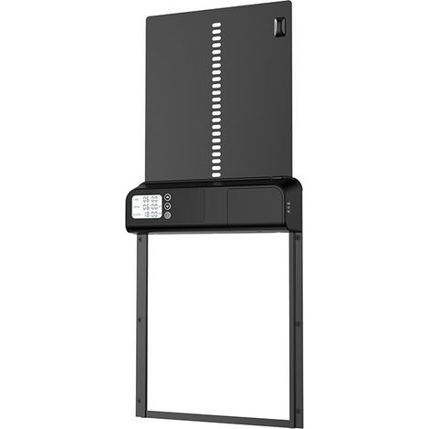 Porte automatique de poulailler avec minuterie en alliage d'aluminium IP45 affichage LED étanche ouvre porte automatique de poulet alimenté par batterie pour la ferme (1/5)