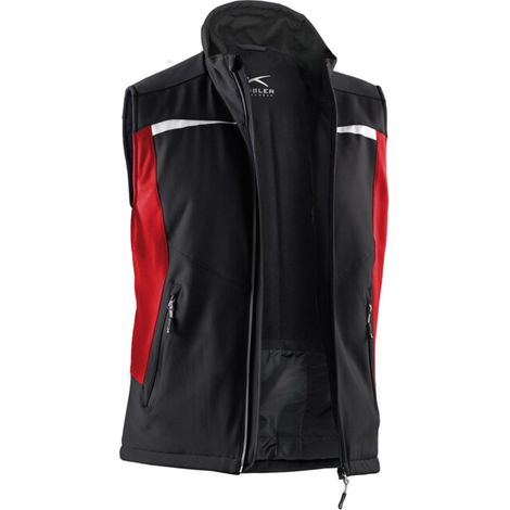Gilet pare-pluie Kübler 7041 noir/rouge moyen XXL