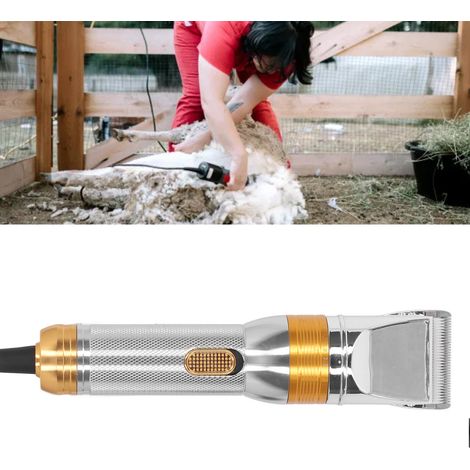 Cortapelos eléctrico Silver Sheep Shearer para perros, gatos, cabras, niños y alfombras, con peine limitador. (1/5)