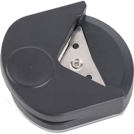 Outil de lame en métal de coupeur de poinçon de papier de coin rond avec la boîte à puce pour le bricolage de Photo de PVC (1/5)