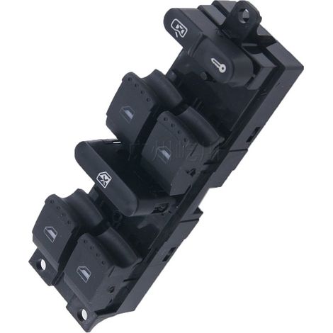 Interrupteur de commande de fenêtre électrique, interrupteur de levage en verre adapté à Volkswagen Sharan 04-10 (1/4)