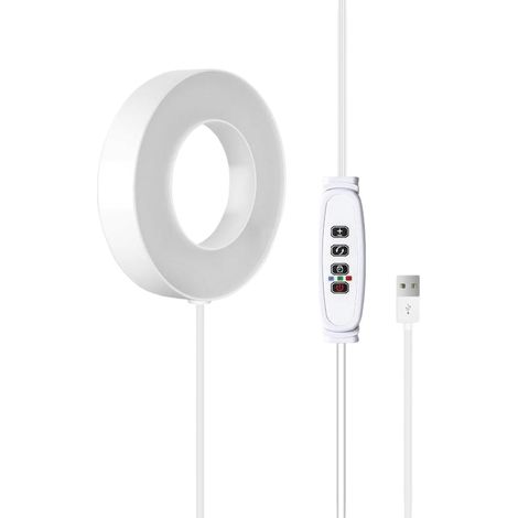 Lampe Plante - Lampe de Croissance à Spectre Complet 48 LED - Hauteur Réglable avec Minuterie 3/9/12 H - 3 Modes et 9 Niveaux de Luminosité - Pour Plantes d'Intérieur - 1 Pièce