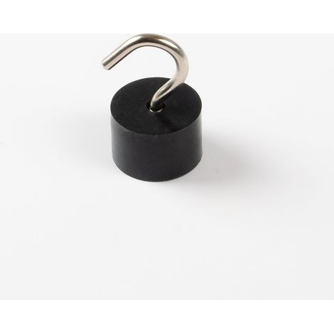 Magna-C Gummi-Deckenmagnet mit Hakenschraube Ø25x40mm (1/3)