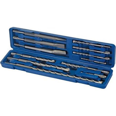 Coffret de forets et burins 12 pièces - SILVERLINE 633750