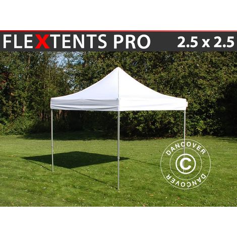Faltzelt FleXtents PRO 2,5x2,5m Weiß