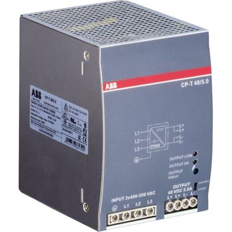 Alimentation à découpage Triphasée 48VDC/5.0A 1SVR427054R2000 ABB 242705420
