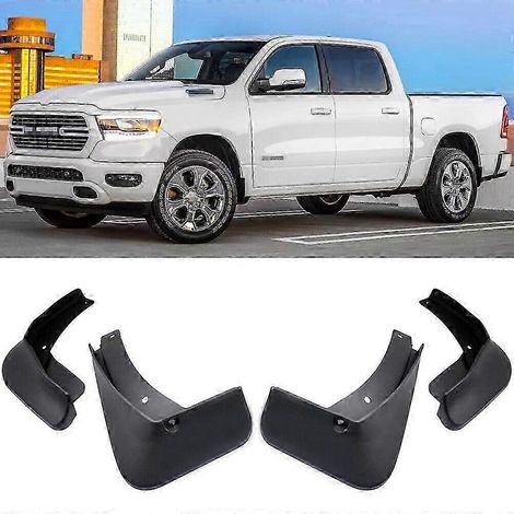 Kit de 4 garde-boue pour Ram 1500 2019-2024 (sans protection d'aile) (1/5)
