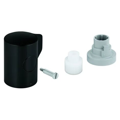 GROHE Mando de cierre 47980, para Grohtherm 800, GROHE EcoButton, matt black, 479802430