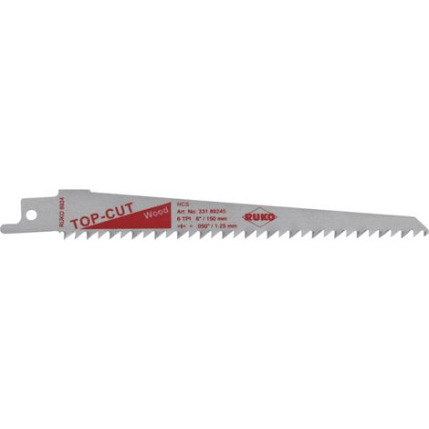 RUKO 33189245 5er-Sets Säbelsägeblätter Sägeblatt-Länge 150 mm 5 St. (1/5)
