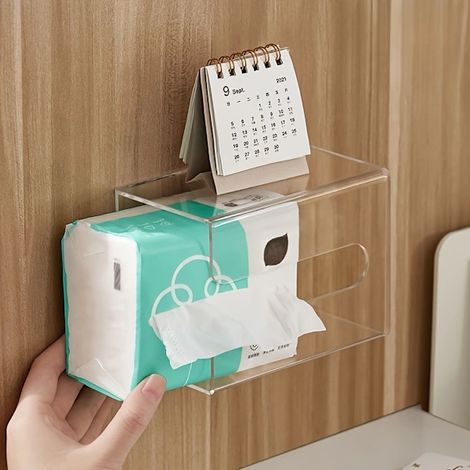 Porte-Rouleau de Papier Hygiénique Moderne, Design Ouvert, pour (1/5)