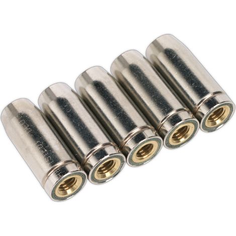 Sealey Conical Nozzle MB14 - Pack of 5 MIG950