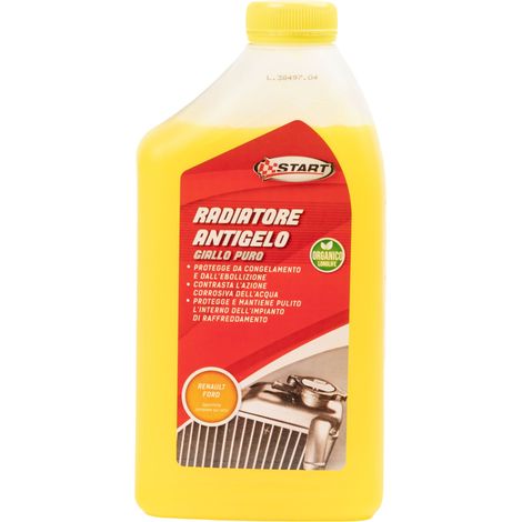 Liquido radiatore antigelo puro long life giallo 1LT (1/4)