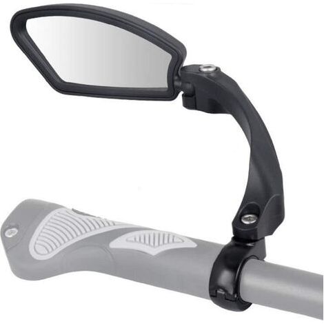 Snow-Mirror Mirrors Fahrradspiegel, Fahrradlenkerspiegel 360 Grad verstellbarer hinterer Sicherheitsspiegel für elektrisches Fahrrad Motorrad 1 PC, links (1/5)